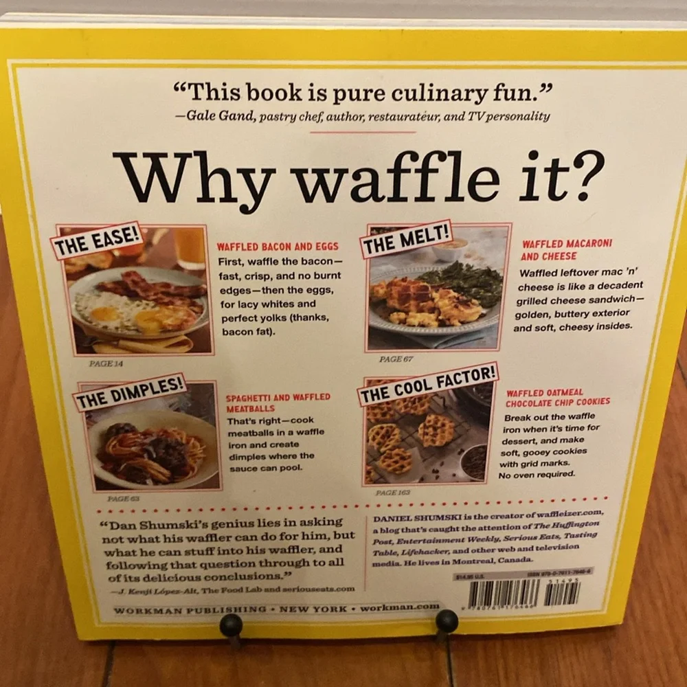 Will it Waffle? 53 unexpected recipes to makes with waffle iron recipe cookbook
